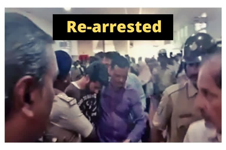 Karnataka news Hubli high court news KLE Institute of Technology students news Kashmiri students arrested 'pro-Pakistan' slogans Right wing attacks kashmiri students Section 169 of CrPC Hubballi-Dharwad police Commissioner R Dileep Home Minister Basavaraj Bommai காஷ்மீரை சேர்ந்த பொறியியல் மாணவர்கள் மீண்டும் கைது காஷ்மீர் பொறியியல் மாணவர்கள், பாகிஸ்தான் ஆதரவு கோஷம், தேசத்துரோக வழக்கு, பசவராஜ் பொம்மை, கர்நாடகா, ஹூப்ளி 3 Kashmiri students re-arrested for raising 'pro-Pakistan' slogans