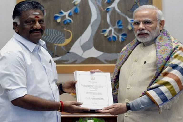 I have requested the Prime Minister to provide funds to Tamil Nadu OPS