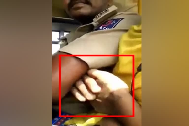 Bus Conductor Miss Behave with lady Passenger