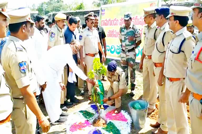 రామగుండం కమిషనరేట్​లో హరితహారం