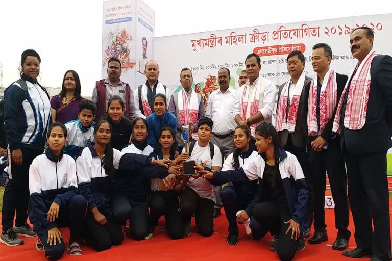 Chief Minister women sports competition comes to an end