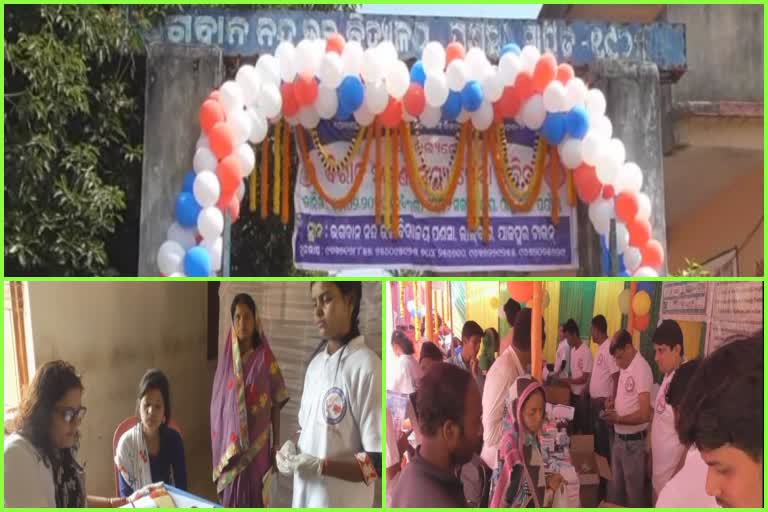 health-camp-origanised-village-area-of-jajpur