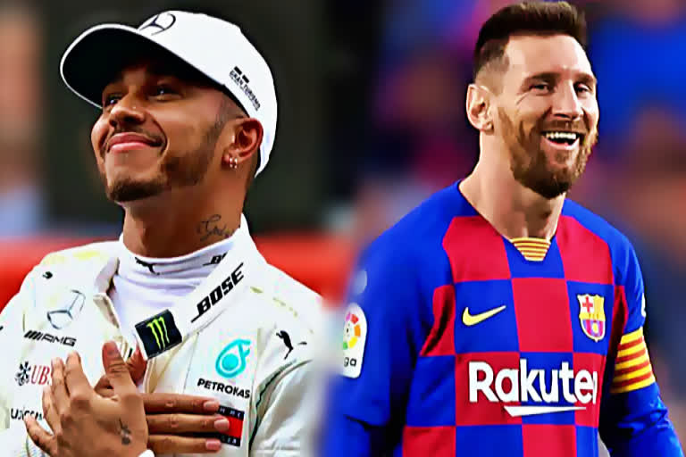 Lionel Messi and Lewis Hamilton are the joint-winners of the Laureus World Sportsman of the Year award