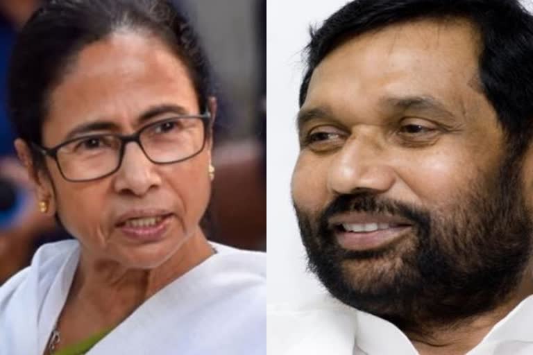 Mamata Banerjee and Ram Vilas Paswan