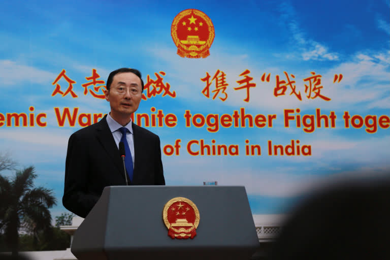 India  China  Chinese Envoy  Sun Weidong  Coronavirus  കൊവിഡ് 19  കൊറോണ വൈറസ്  ചൈനീസ് അഡ്വൈസര്‍ സുന്‍ വെയഡോങ്  സിന്‍ ജിന്‍പിങ്  ഇന്ത്യ ചൈന വ്യാപാര ബന്ധം