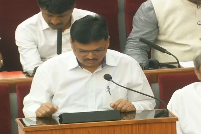 odisha budget starts and end with finance minister poetry