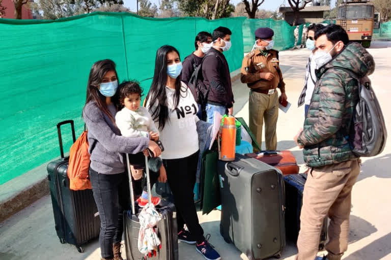 Another batch of 100 people leave ITBP quarantine facility