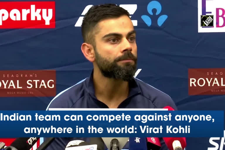 Indian team can compete against anyone, anywhere in the world: Virat Kohli