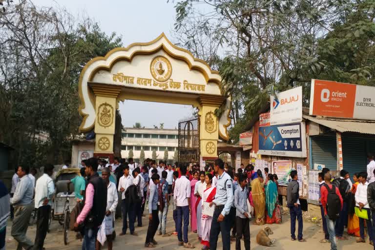 Madhyamik students in south dinajpur