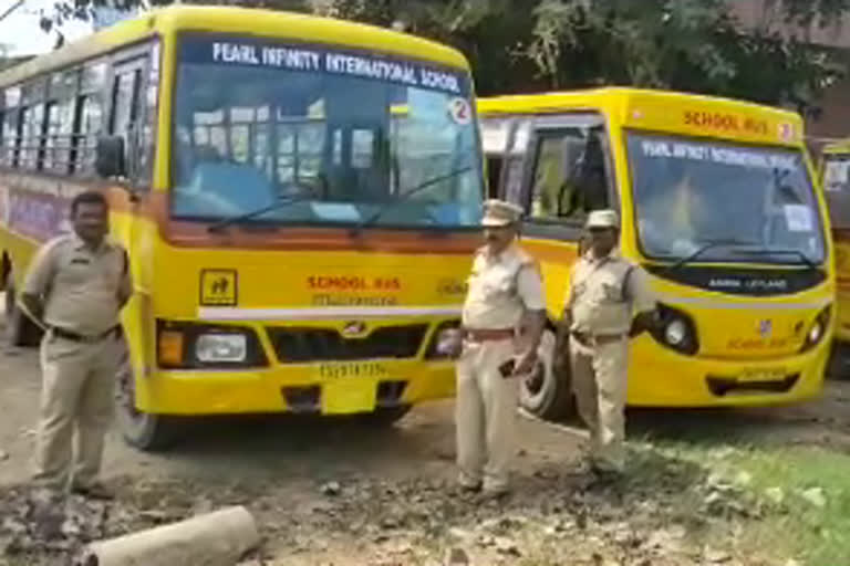 vehicles checks in suryapet