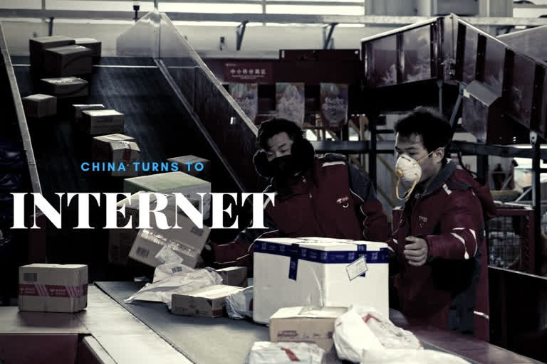 China turns to internet for food supplies amid virus fears