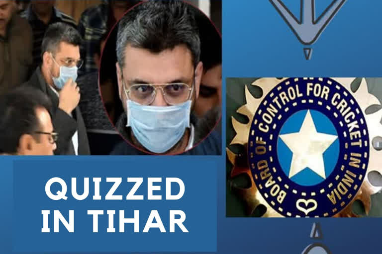 quizzed in Tihar