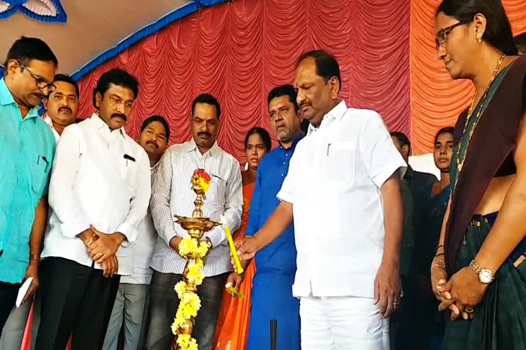 welfare minister koppula eeshwar attend to panchayatiraj sammelanam