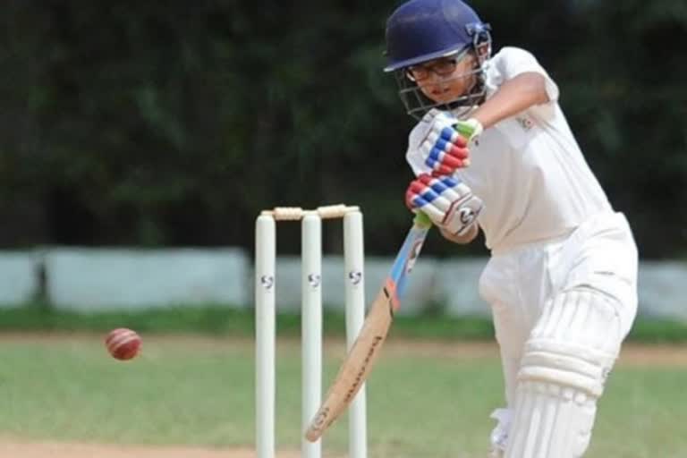 Rahul Dravid son Samit Dravid scored second double hundred in 2 months