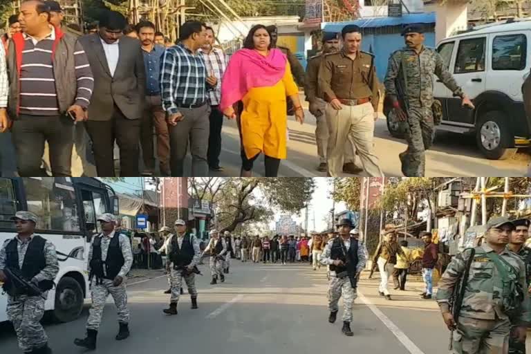 शिवरात्रि को लेकर DC और SP ने लिया रुट लाइन का जायजा, खराब सड़क को दुरुस्त करने के दिए निर्देश