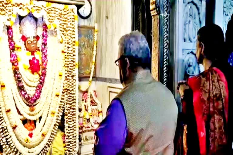 governor kalraj mishra  worshiped in the temple of kale hanuman  जयपुर की खबर  jaipur news