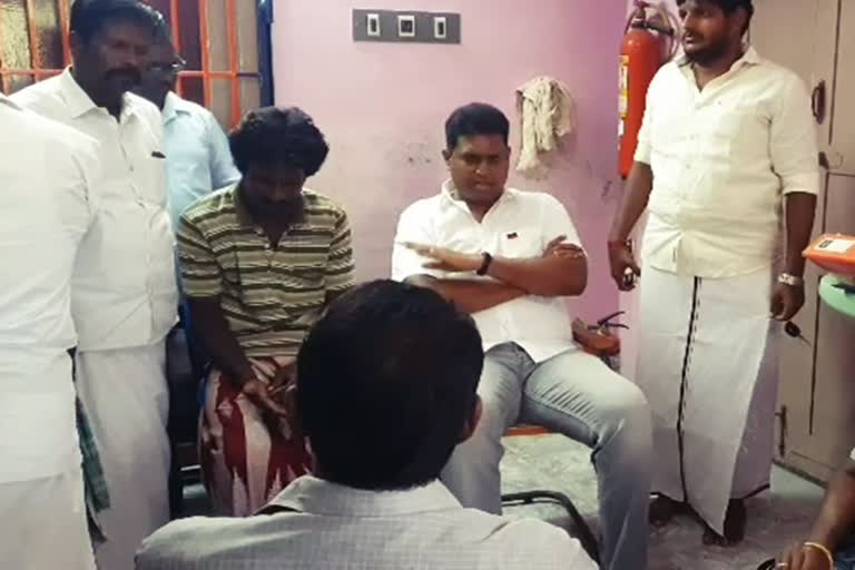 mannargudi mla slams bank manager for ill treating tribal man