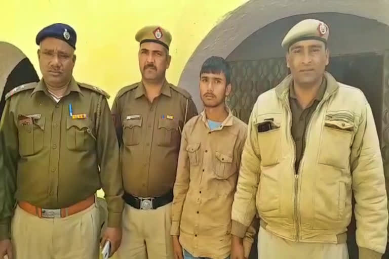 rewari special police arrested robber