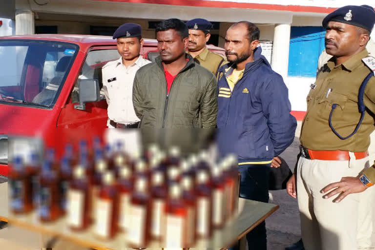 Liquor smuggler arrested