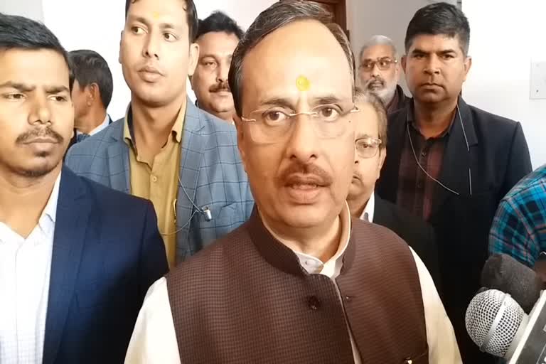 UP Deputy Chief Minister Dinesh Sharma in support of Mohan Bhagwat's statement