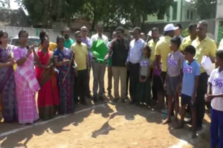 Inter School sports competition at Trichy