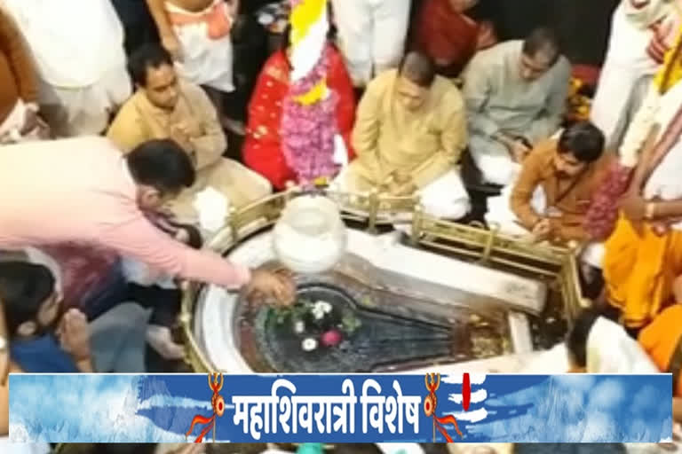 official Maha Puja performed in bhimashankar on the occasion of mahashivratri