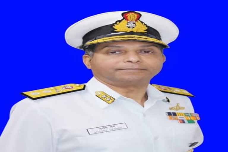 rear admiral antony george assumes charge as chief staff officer at southern naval command