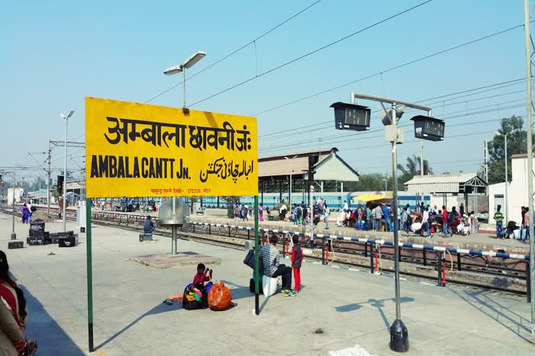 train canceled on ambala delhi due to mega block for railway construction