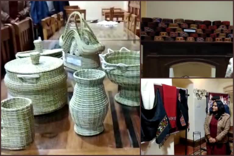 Exhibition of goods made by prisoners in gaiety