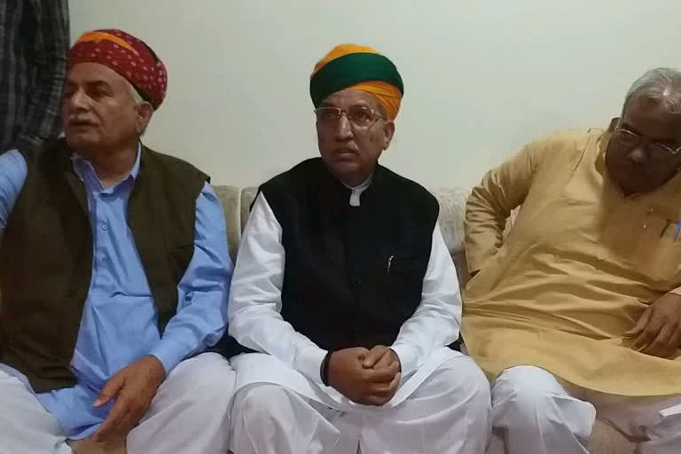 नागौर पहुंचे अर्जुन राम मेघवाल,  Arjun Ram Meghwal reached Nagaur