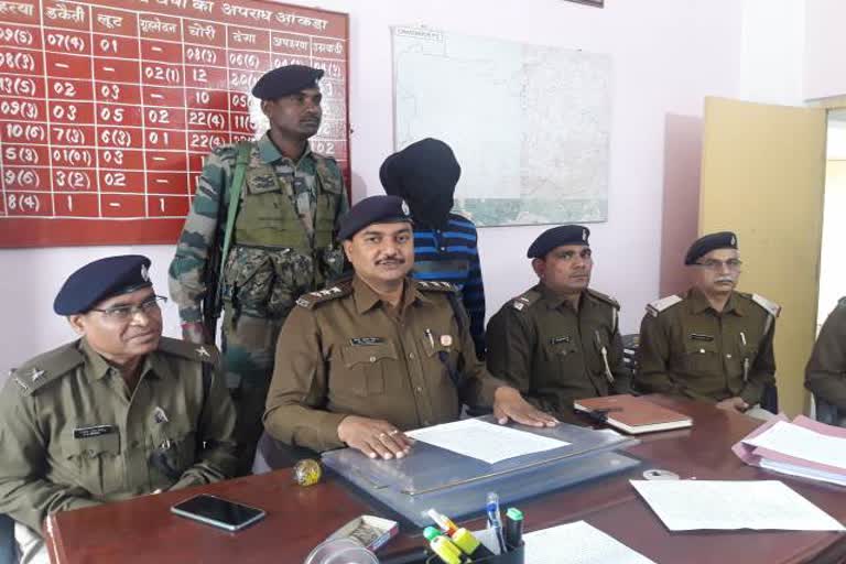 Palamu police, robber arrested, crime in Palamuपलामू पुलिस, लुटेरा गिरफ्तार, पलामू में अपराध