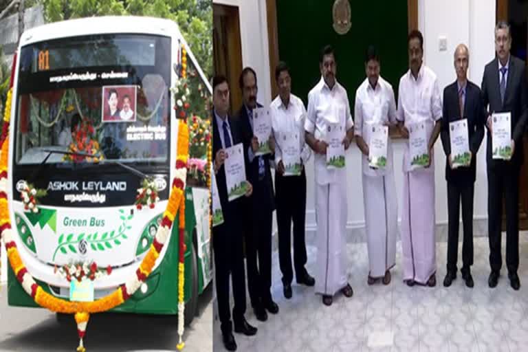 Eco-friendly electric bus service tamilnadu