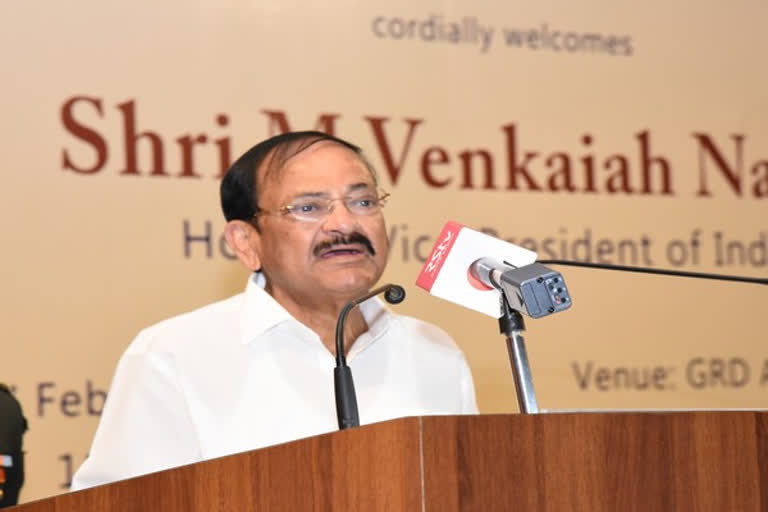 CAA has nothing to do with Indian citizens: Vice President  ഉപരാഷ്ട്രപതി വെങ്കയ്യ നായിഡു  പൗരത്വ ഭേദഗതി നിയമം സിഎഎ ഇന്ത്യയെ ബാധിക്കില്ല  vice president venkaya nayidu