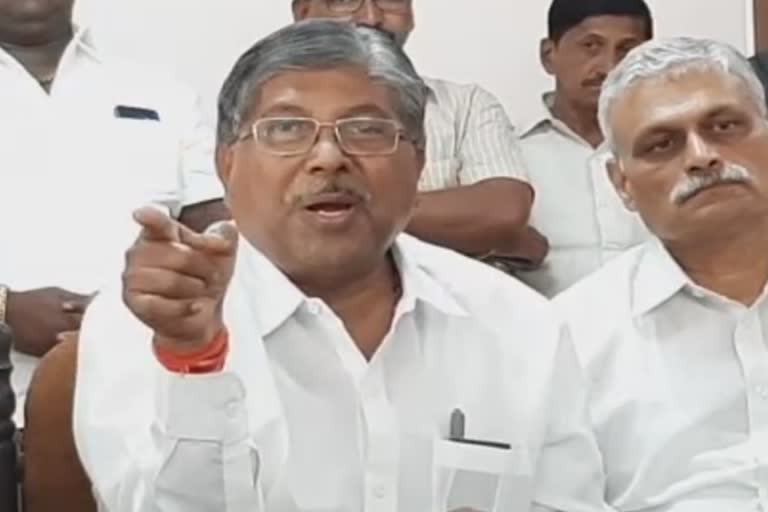 chandrkant patil comment on Mahavikas aaghadi