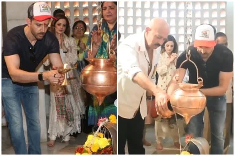 Hritik Roshan Offers Prayers on Mahashivratri with Family