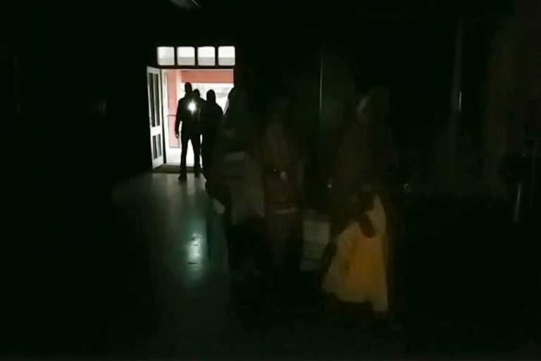 power cut in Rewari Civil Hospital