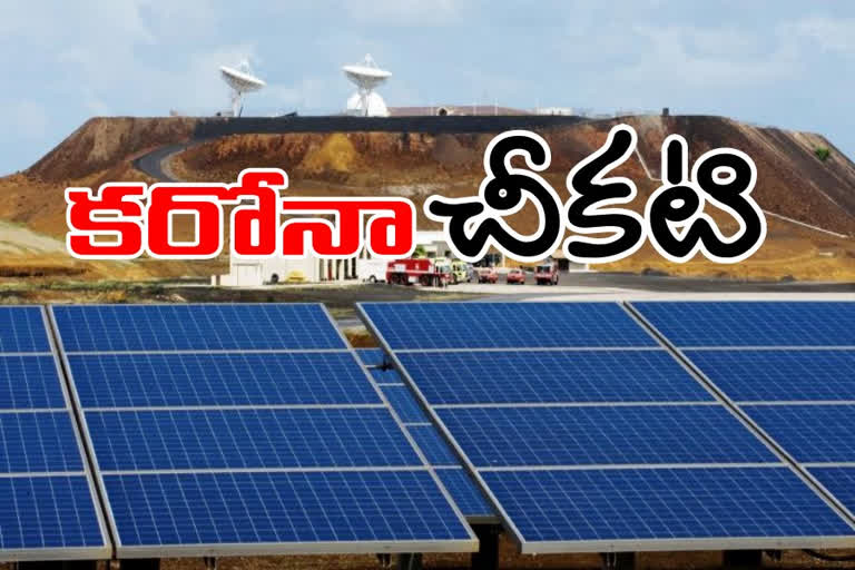 carona effect in state on solar project