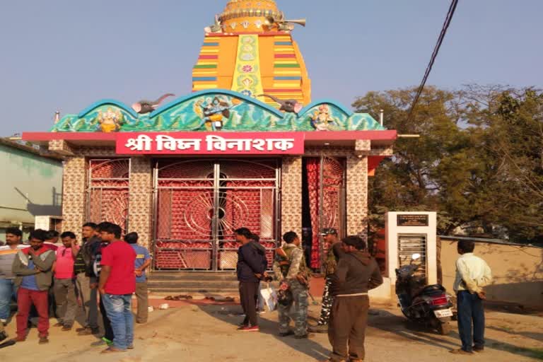 Theft in famous Siddhi Vinayak temple of Chaibasa