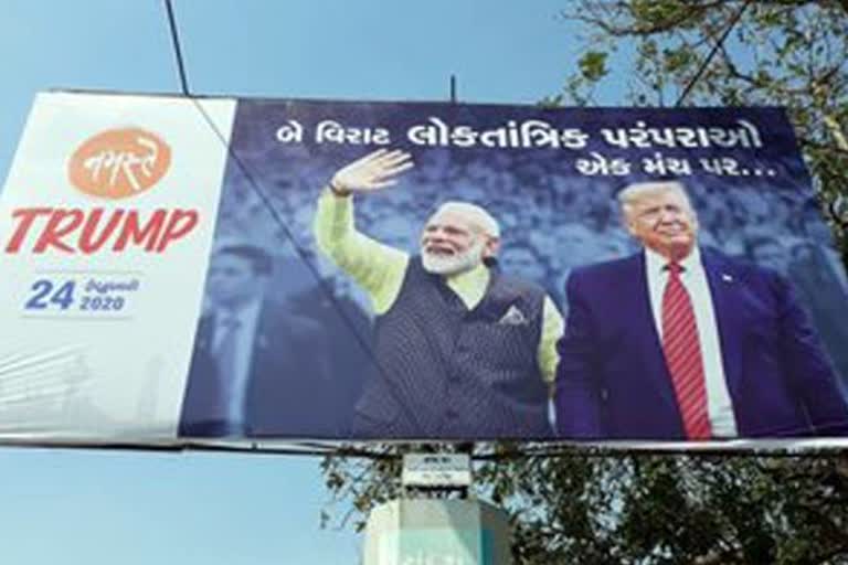 Trump's three hour stay in Ahmedabad to cost Gujarat govt Rs 85 crore