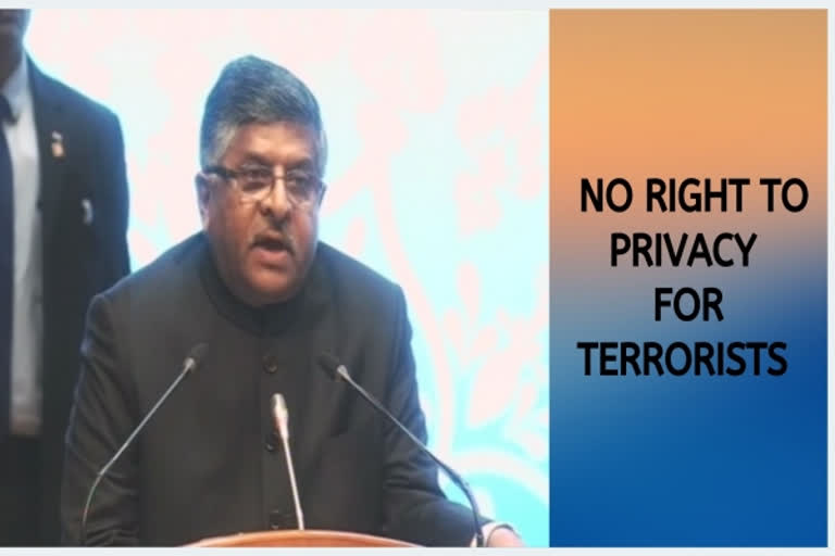 Terrorists, corrupt have no right to privacy: Ravi Shankar Prasad