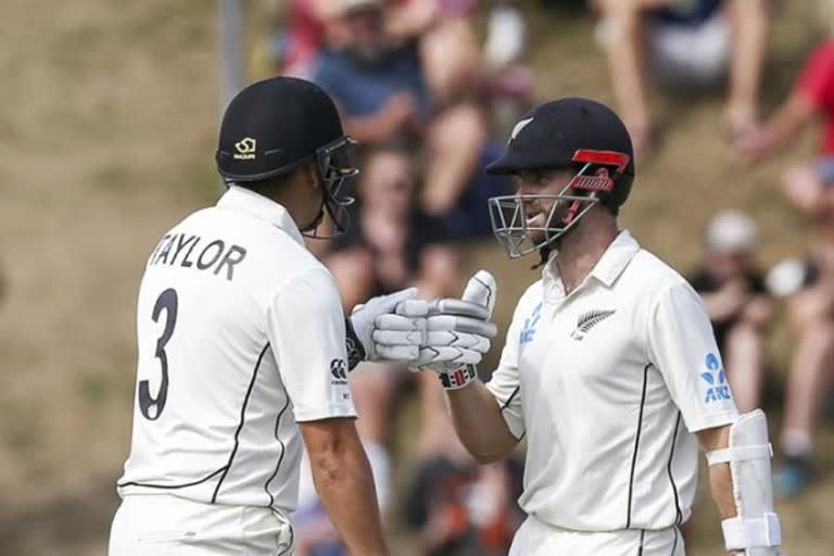 nz vs ind, kane williamson, ross taylor