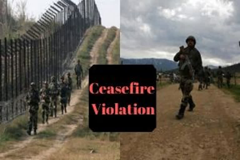 ceasefire violation in Jammu and Kashmir