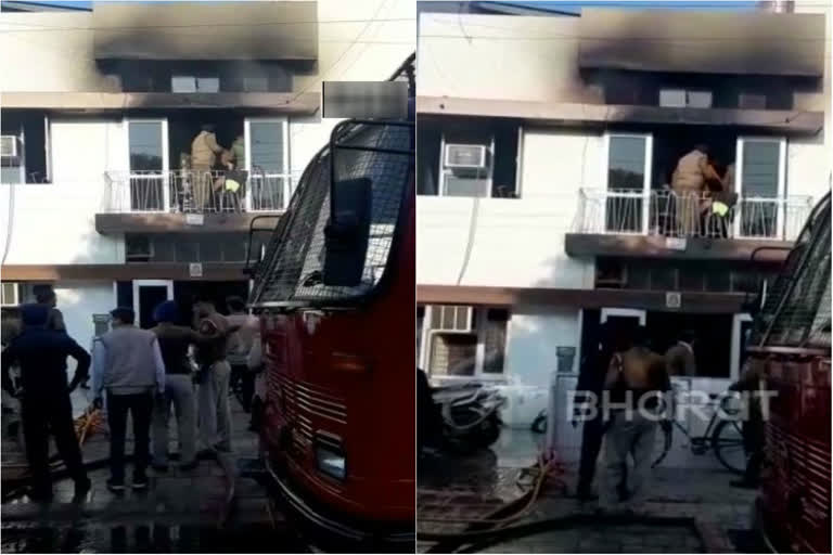 3 girls died in A fire broke out in a hostel in Sector 32 chandigarh