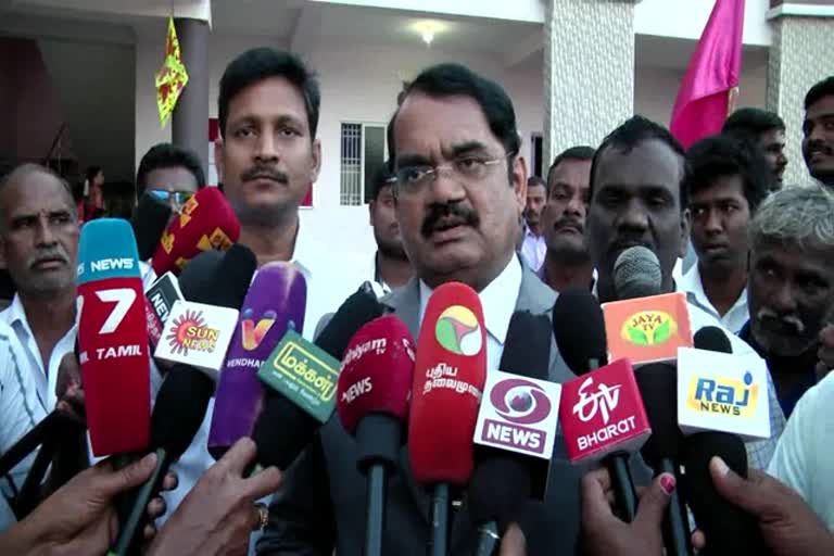 former ISRO director Mylswamy Annadurai press meet