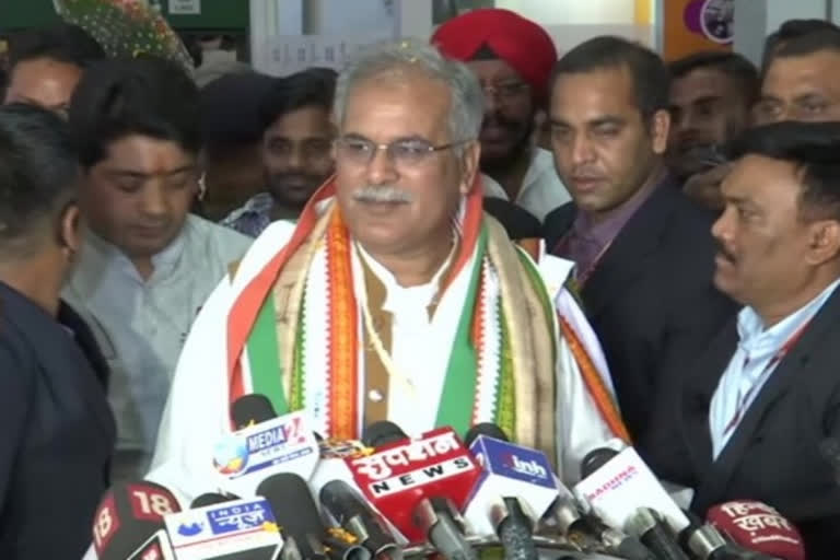 Donald Trump's India visit is part of his election campaign, says Bhupesh Baghel  Donald Trump's India visit  ഛത്തീസ്ഗഡ് മുഖ്യമന്ത്രി  ഭൂപേഷ് ബാഗേൽ  ഡൊണാൾഡ് ട്രംപിന്‍റെ ഇന്ത്യ സന്ദർശനം  ഡൊണാൾഡ് ട്രംപിന്‍റെ ഇന്ത്യ സന്ദർശനം ഒരുക്കങ്ങൾ  ട്രംപും കുടുംബവും ഇന്ത്യയിൽ