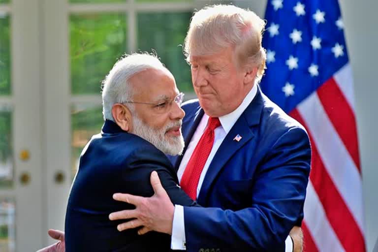 modi tweeted to welcome trump