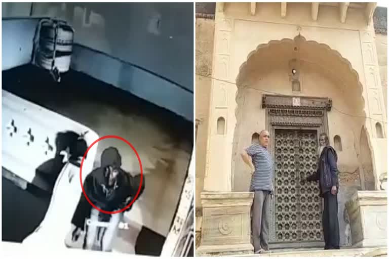 चूरू की खबर, churu news, चूरू में बंद हवेली में चोरी, Theft in a closed mansion in Churu