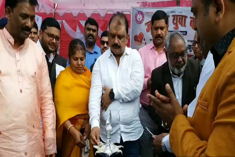 Blood donation camp organized in Garhwa