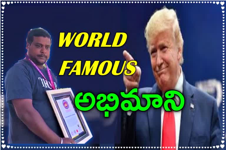 fan of donald trump gets high range world book of records award