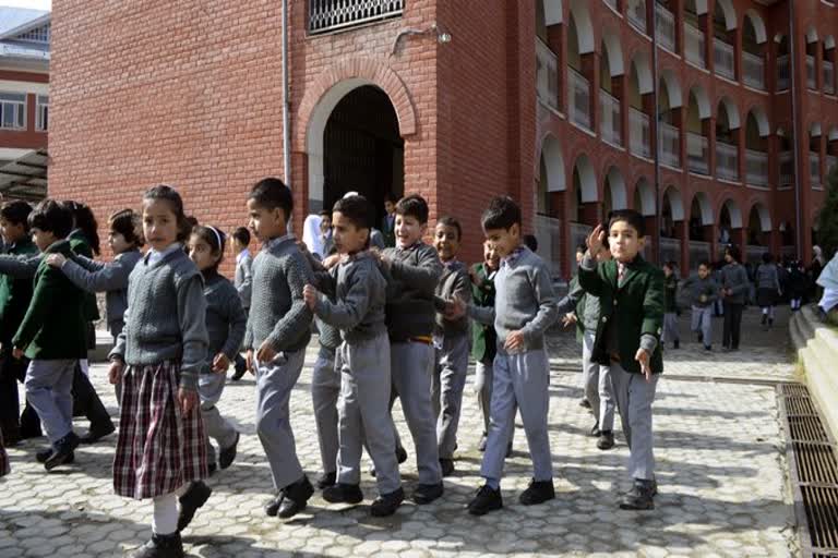 Schools in Kashmir to reopen after winter break on Monday